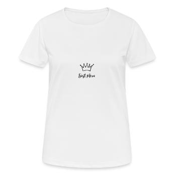 Best Mom - Frauen T-Shirt atmungsaktiv - Weiß - Vorne - AI Model Female 172 dark (172cm)