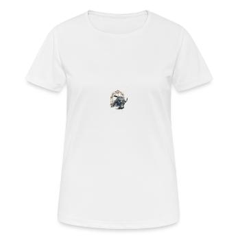 Bullenmarkt Aktienmärkte Wall Street NYSE - Frauen T-Shirt atmungsaktiv - Weiß - Vorne - AI Model Female 172 dark (172cm)