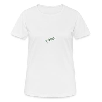 Des étudiants pour le changement - T-shirt respirant Femme - blanc - Devant - AI Model Female 172 dark (172cm)