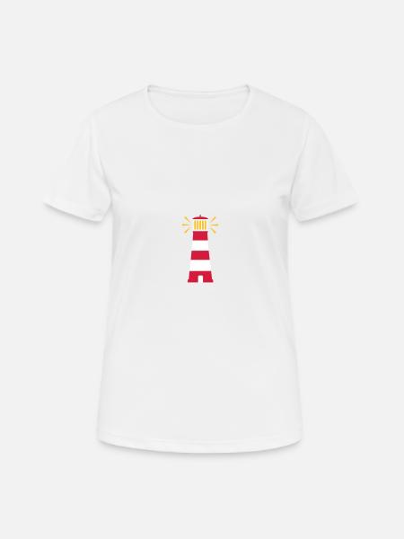 phare - T-shirt respirant Femme - blanc