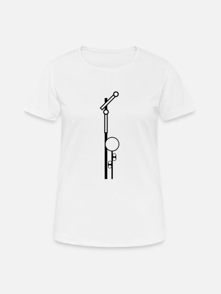 Eisenbahnsignal - Frauen T-Shirt atmungsaktiv - Weiß