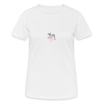 big sis - Women's Breathable T-Shirt - white - Front - AI Model Female 172 dark (172cm)