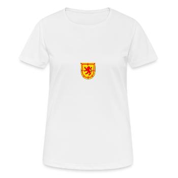 scotland lion coat arms - T-shirt respirant Femme - blanc - Devant - AI Model Female 172 dark (172cm)