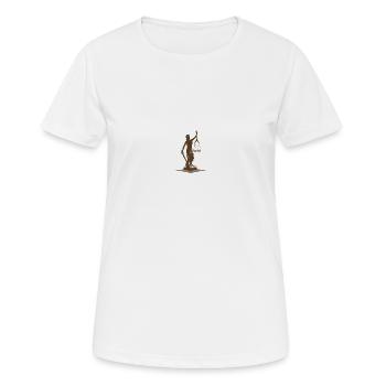 Justice - Women's Breathable T-Shirt - white - Front - AI Model Female 172 dark (172cm)