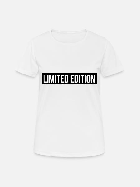 limited edition - Women's Breathable T-Shirt - white