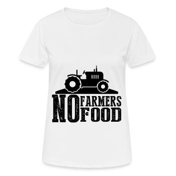 farmer farmer - Women's Breathable T-Shirt - white - Front - AI Model Female 172 dark (172cm)