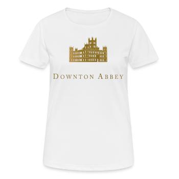 Downton Abbey Highclere Castle - Women's Breathable T-Shirt - white - Front - AI Model Female 172 dark (172cm)