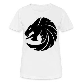 Serpent de dragon - T-shirt respirant Femme - blanc - Devant - AI Model Female 172 dark (172cm)