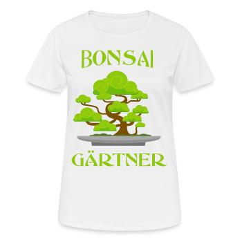 Bonsai - Women's Breathable T-Shirt - white - Front - AI Model Female 172 dark (172cm)