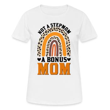Stepmother Mother's Day Stepmom Mother - Women's Breathable T-Shirt - white - Front - AI Model Female 172 dark (172cm)