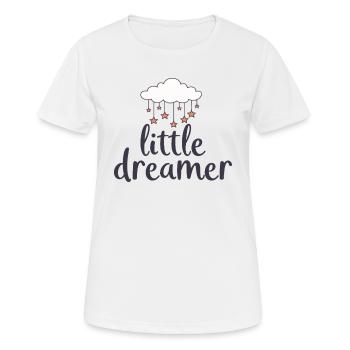Little Dreamer Cloud Stars - Women's Breathable T-Shirt - white - Front - AI Model Female 172 dark (172cm)