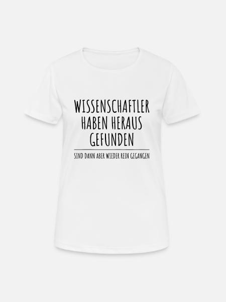 Lustiger Spruch Wissenschaftler Bachelor Master - Frauen T-Shirt atmungsaktiv - Weiß