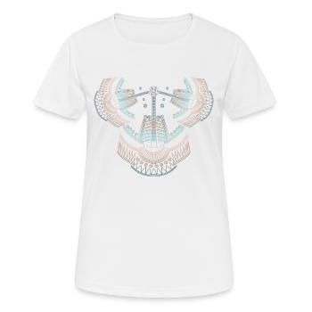 Sardische Amphore mit hellem - Frauen T-Shirt atmungsaktiv - Weiß - Vorne - AI Model Female 172 dark (172cm)