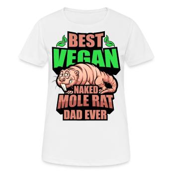 Chiot de sable - T-shirt respirant Femme - blanc - Devant - AI Model Female 172 dark (172cm)