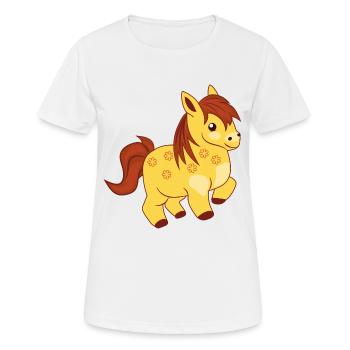 Children's Horse - Women's Breathable T-Shirt - white - Front - AI Model Female 172 dark (172cm)