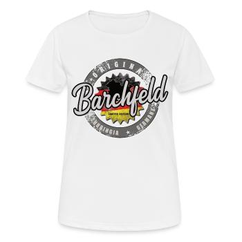 Original Germany Thüringen Barchfeld - Frauen T-Shirt atmungsaktiv - Weiß - Vorne - AI Model Female 172 dark (172cm)
