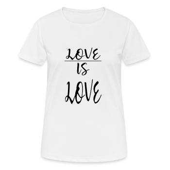 Cher partenariat - T-shirt respirant Femme - blanc - Devant - AI Model Female 172 dark (172cm)