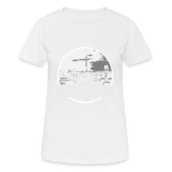 Berlin City - Women's Breathable T-Shirt - white - Front - AI Model Female 172 dark (172cm)