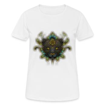 Pepe Panter 2 - T-shirt respirant Femme - blanc - Devant - AI Model Female 172 dark (172cm)