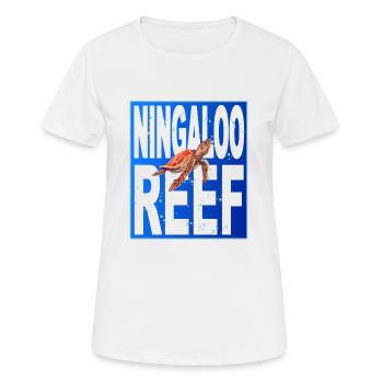 Ningaloo Reef - Australia - Women's Breathable T-Shirt - white - Front - AI Model Female 172 dark (172cm)