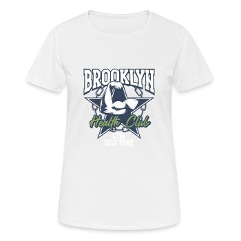 Coole Sprüche - Frauen T-Shirt atmungsaktiv - Weiß - Vorne - AI Model Female 172 dark (172cm)