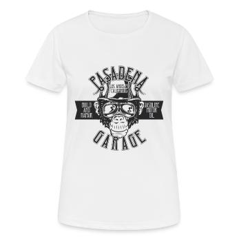 Coole Motor Sprüche Geschenk - Frauen T-Shirt atmungsaktiv - Weiß - Vorne - AI Model Female 172 dark (172cm)