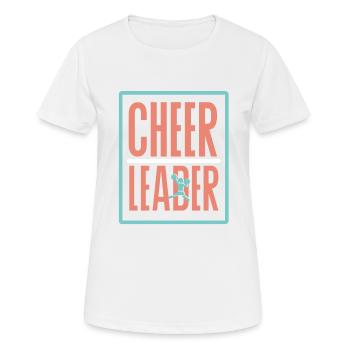Cheer - Women's Breathable T-Shirt - white - Front - AI Model Female 172 dark (172cm)