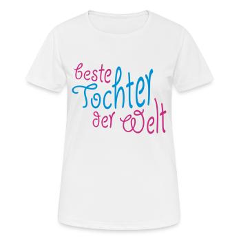 Gift for daughter - Women's Breathable T-Shirt - white - Front - AI Model Female 172 dark (172cm)