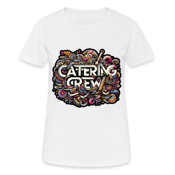 Équipe de restauration 7 - T-shirt respirant Femme - blanc - Devant - AI Model Female 172 dark (172cm)
