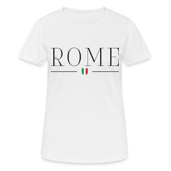 I love Rome - Italy - Women's Breathable T-Shirt - white - Front - AI Model Female 172 dark (172cm)