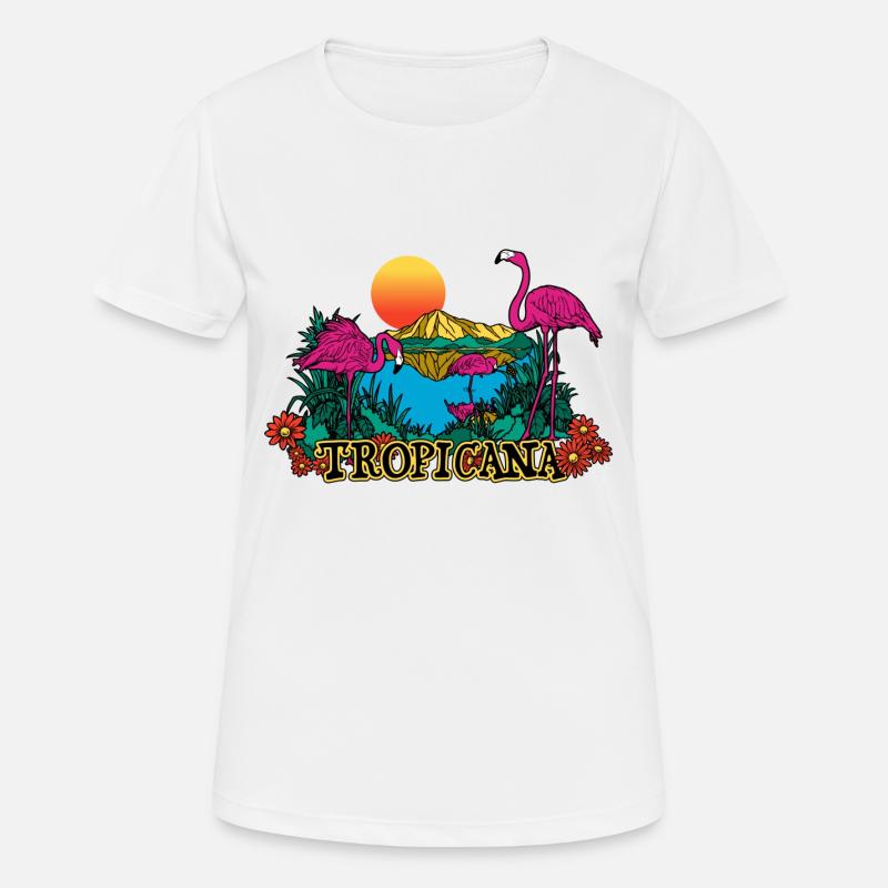 TROPIC - Women's Breathable T-Shirt - white