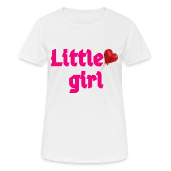 Mädchen - Frauen T-Shirt atmungsaktiv - Weiß - Vorne - AI Model Female 172 dark (172cm)