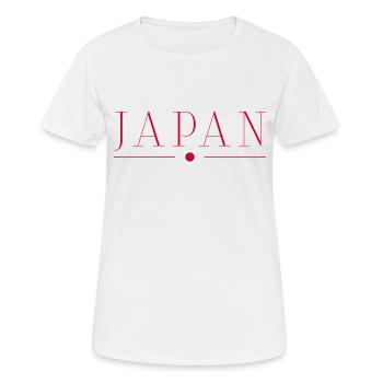 I love Japan - Women's Breathable T-Shirt - white - Front - AI Model Female 172 dark (172cm)