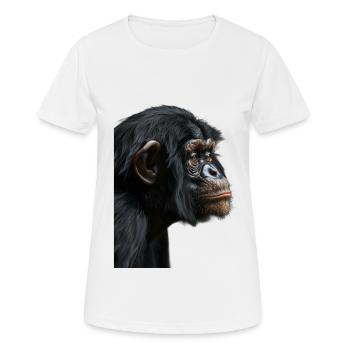 Bonobo - Women's Breathable T-Shirt - white - Front - AI Model Female 172 dark (172cm)