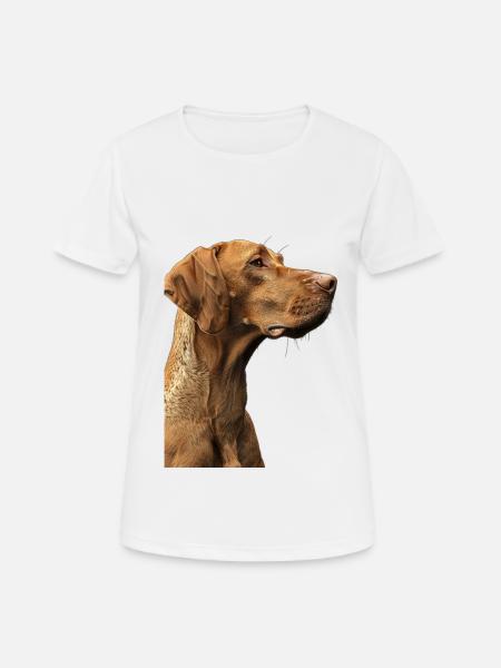 Vizsla - Women's Breathable T-Shirt - white
