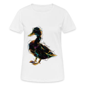 Duck - Women's Breathable T-Shirt - white - Front - AI Model Female 172 dark (172cm)