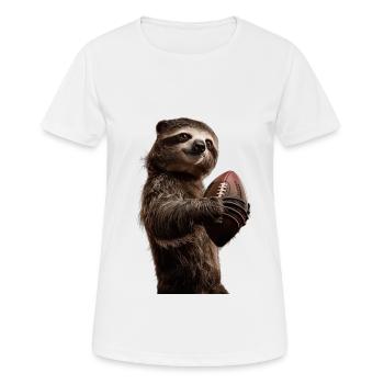 Sloth - Women's Breathable T-Shirt - white - Front - AI Model Female 172 dark (172cm)