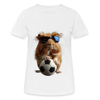 Cobaye - T-shirt respirant Femme - blanc - Devant - AI Model Female 172 dark (172cm)