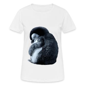 Penguin - Women's Breathable T-Shirt - white - Front - AI Model Female 172 dark (172cm)