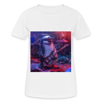 Penguin - Women's Breathable T-Shirt - white - Front - AI Model Female 172 dark (172cm)