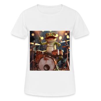 Frog - Women's Breathable T-Shirt - white - Front - AI Model Female 172 dark (172cm)