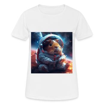 Cobaye - T-shirt respirant Femme - blanc - Devant - AI Model Female 172 dark (172cm)