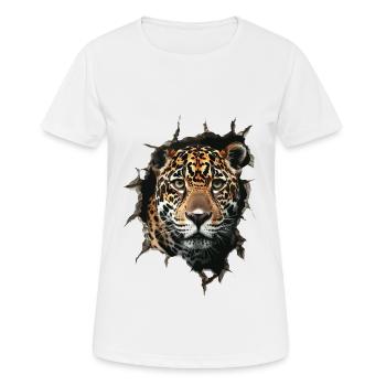 Jaguar - T-shirt respirant Femme - blanc - Devant - AI Model Female 172 dark (172cm)