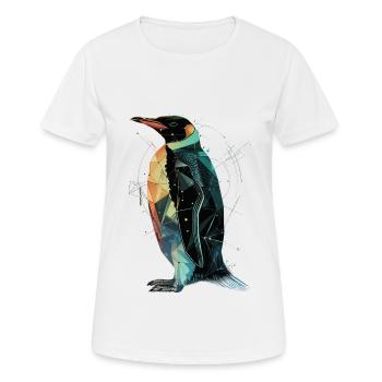 Penguin - Women's Breathable T-Shirt - white - Front - AI Model Female 172 dark (172cm)