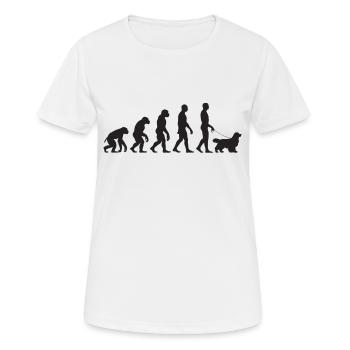 Neufundland - Frauen T-Shirt atmungsaktiv - Weiß - Vorne - AI Model Female 172 dark (172cm)