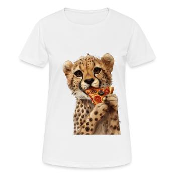 Cheetah - Women's Breathable T-Shirt - white - Front - AI Model Female 172 dark (172cm)
