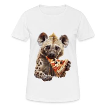 Hyena - Women's Breathable T-Shirt - white - Front - AI Model Female 172 dark (172cm)