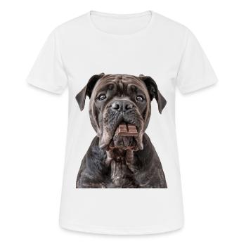 Cane Corso - Frauen T-Shirt atmungsaktiv - Weiß - Vorne - AI Model Female 172 dark (172cm)