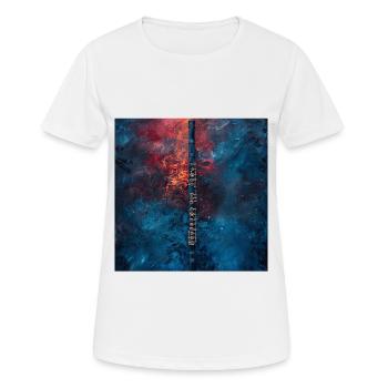Flûte - T-shirt respirant Femme - blanc - Devant - AI Model Female 172 dark (172cm)