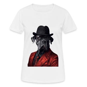 Cane Corso - Frauen T-Shirt atmungsaktiv - Weiß - Vorne - AI Model Female 172 dark (172cm)